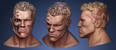 3D model TERMINATOR head (STL)